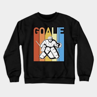 Hockey Goalie Crewneck Sweatshirt